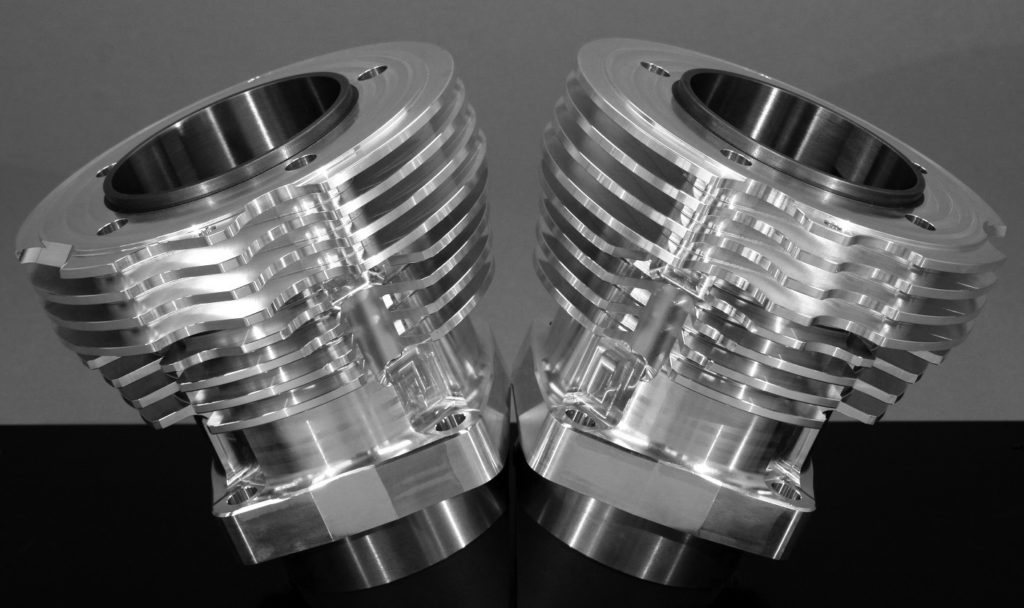 Shovelhead Billet Aluminum cylinders