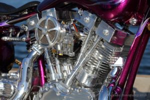 Kens Factory Shovelhead with Speed and Science top end