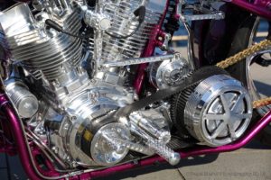 Kens Factory Shovelhead with Speed and Science top end