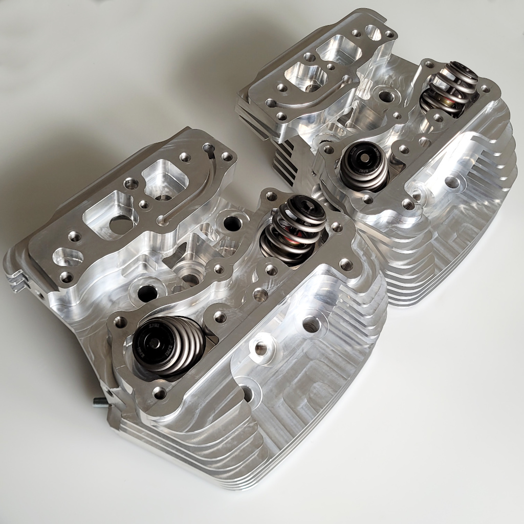 TwinCam head - top view